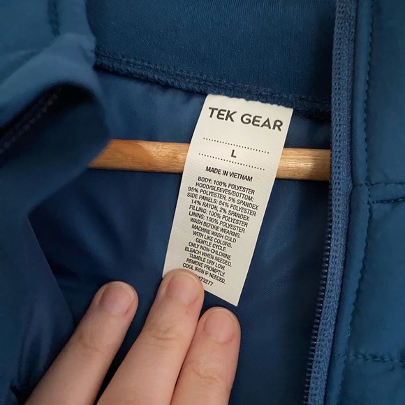 Outdoor Full Zip Blue Jacket - Picture 5 of 5